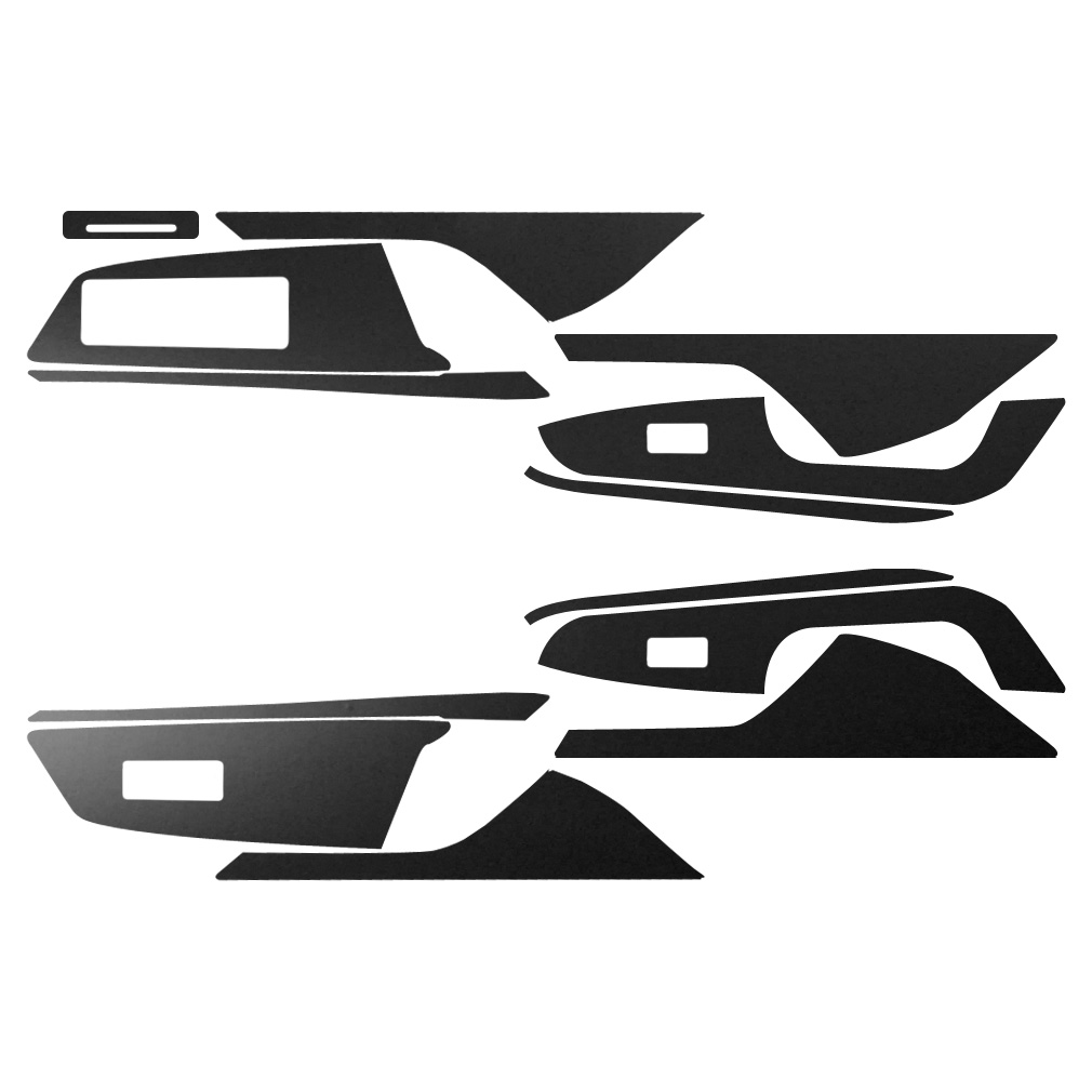 サイドドアトリム＆スイッチステッカー レクサス LX VJA310W 2022年01