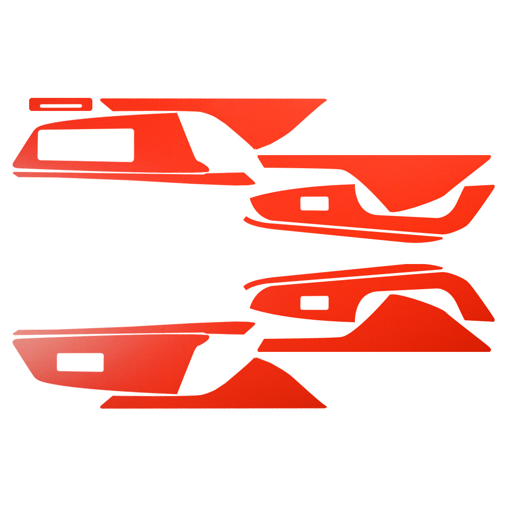 サイドドアトリム＆スイッチステッカー レクサス LX VJA310W 2022年01