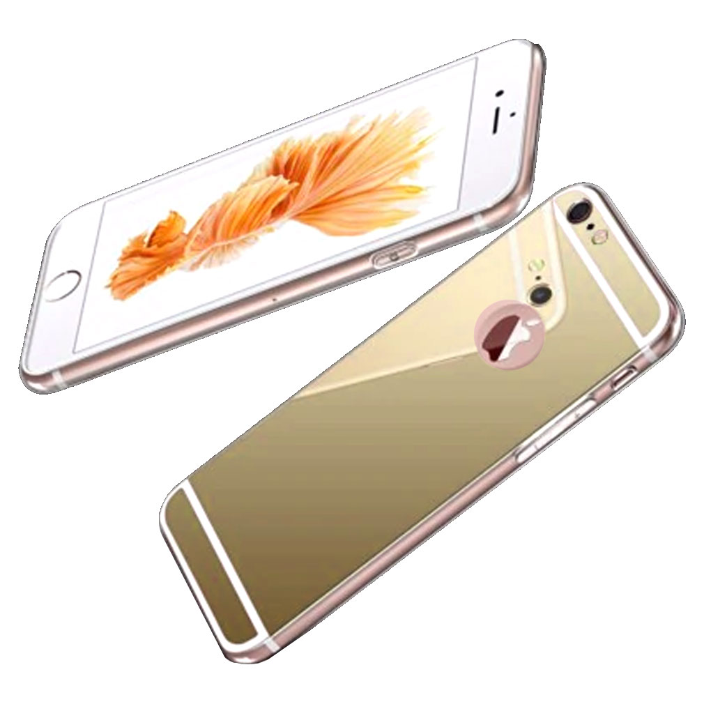 AP iPhoneケース ソフト TPU ミラータイプ 鏡面プレートが美しい！ 選べる4カラー iPhone4,5,6など AP-TH180｜apagency｜03