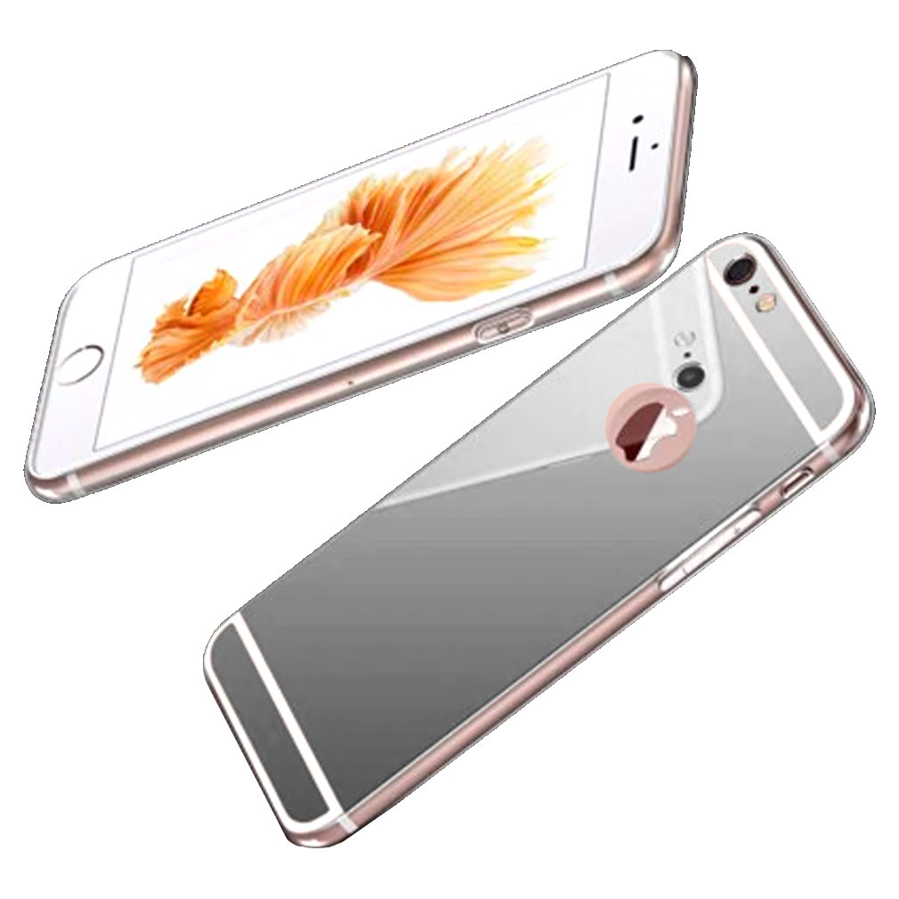 AP iPhoneケース ソフト TPU ミラータイプ 鏡面プレートが美しい！ 選べる4カラー iPhone4,5,6など AP-TH180｜apagency｜04