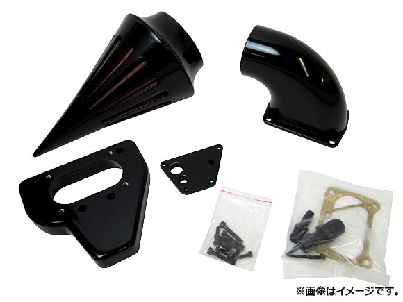 エアークリーナーキット ホンダ VTX 1800 2002年〜2009年 ブラック AP-TNAC010-BLACK 2輪