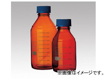 アズワン/AS ONE ねじ口瓶丸型茶褐色（デュラン（R）・017210） 2000ml 品番：1-1961-07 DIY、工具