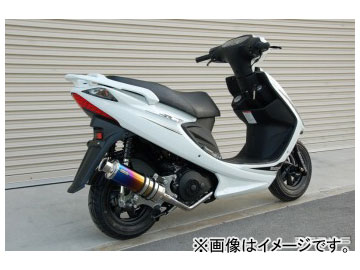 2輪 ビームス SS300チタン B319 09 000 JAN：4582285332541 スズキ GSR125 UT125D2 フレームNo.UTD45T/シングルサスの車輌には取付不可 :420475970:オートパーツエージェンシー