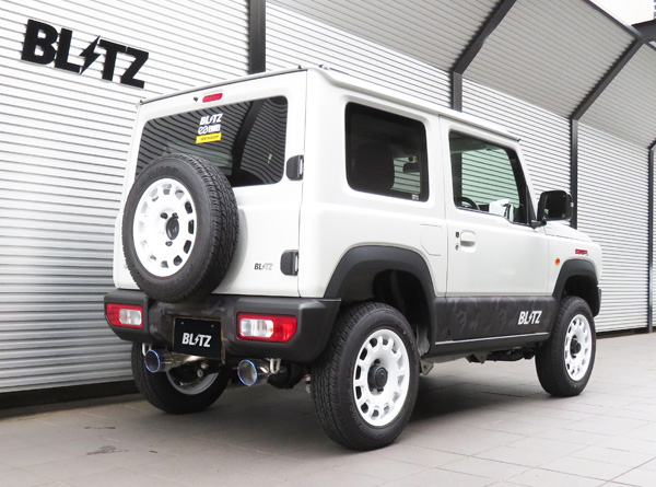 �u���b�c/BLITZ NUR-SPEC CUSTOM EDITION �}�t���[ �`�^���J���[(VSR) 63179V �X�Y�L �W���j�[ JB64W R06A(Turbo) MT/AT���� 2018�N07���`