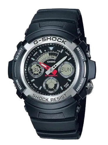 カシオ/CASIO 腕時計 G-SHOCK AW-590シリーズ 【国内正規品】 AW-590-1A ...