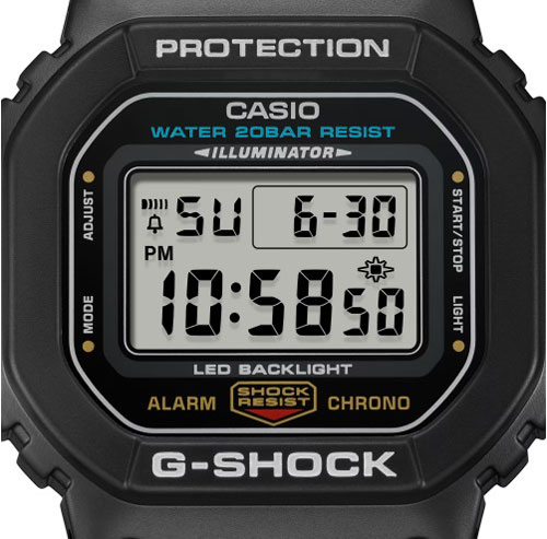 カシオ/CASIO 腕時計 G-SHOCK 5600シリーズ 【国内正規品】 DW-5600UE-1JF｜apagency｜04
