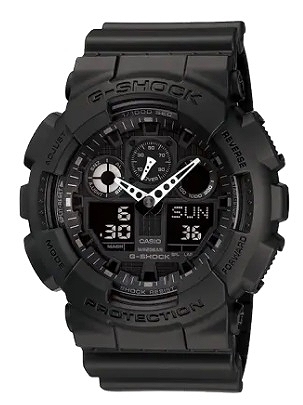 /CASIO ӻ G-SHOCK GA-100꡼ ڹʡ GA-100-1A1JF