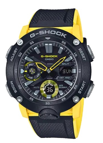 カシオ/CASIO 腕時計 G-SHOCK GA-2000シリーズ 【国内正規品】 GA-2000-1A9JF