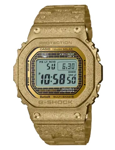 カシオ/CASIO 腕時計 G-SHOCK 5000シリーズ G-SHOCK 40th Anniversary RECRYSTALLIZED FULL METAL 【国内正規品】 GMW-B5000PG-9JR