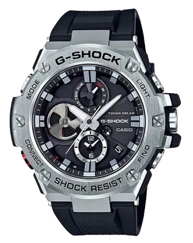 カシオ/CASIO 腕時計 G-SHOCK G-STEEL GST-B100シリーズ 【国内正規品】 GST-B100-1AJF
