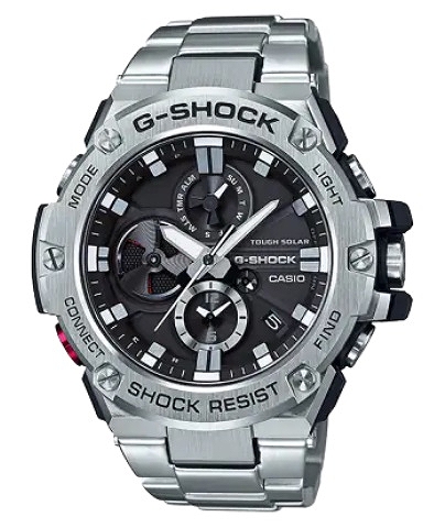 カシオ/CASIO 腕時計 G-SHOCK G-STEEL GST-B100シリーズ 【国内正規品】 GST-B100D-1AJF