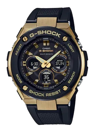 カシオ/CASIO 腕時計 G-SHOCK G-STEEL Mid Sizeシリーズ 【国内正規品】 GST-W300G-1A9JF｜apagency