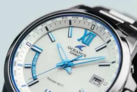 カシオ/CASIO 腕時計 OCEANUS 3 hands model 【国内正規品】 OCW-T150-2AJF｜apagency｜03
