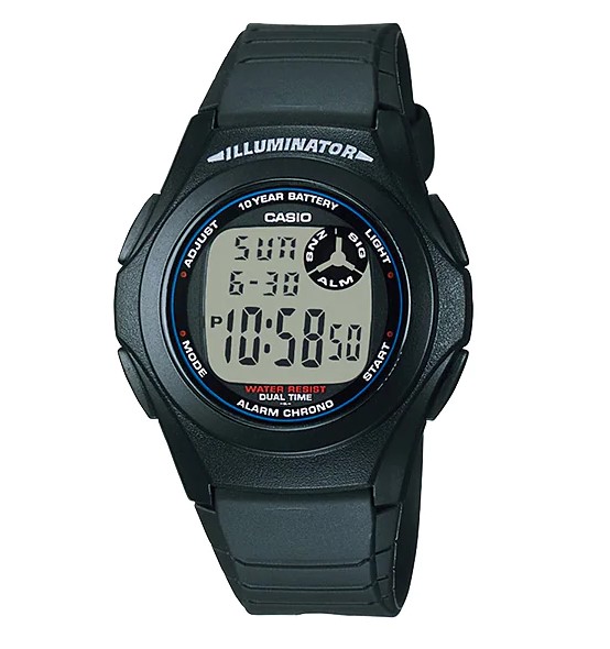 /CASIO ӻ Collection STANDARD ǥվǥ ڹʡ F-200W-1AJH