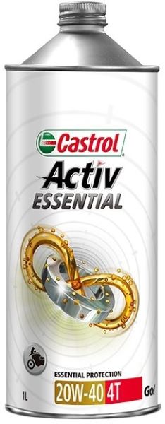 �J�X�g���[��(Castrol) 4�T�C�N�� �G���W���I�C�� �A�N�e�B�u �G�b�Z���V���� 1L 20W-40 �z���� �����F1�� 2��