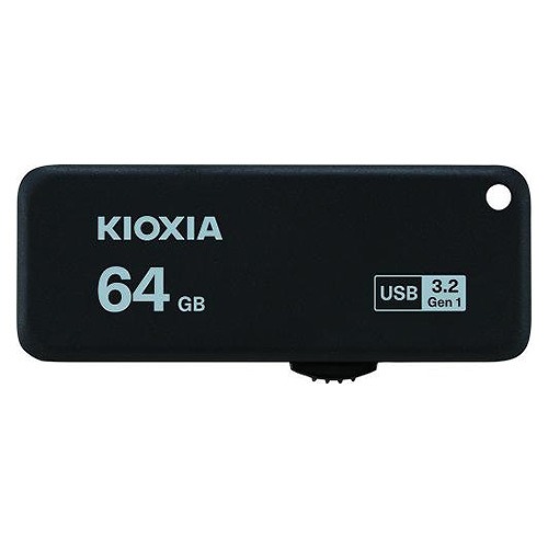 KIOXIA USBフラシュメモリー 64GB USB2.0対応 KUS-3A064GK(39973)