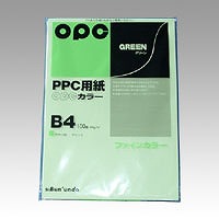 文運堂 ファインカラーPPC グリーン B4 入数:1袋(100枚) カラー346(16624)