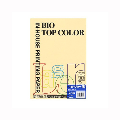 ���첰 �Х����ȥåץ��顼 ���꡼�� A4 160g ������1�ѥå�(50��) BT401(32290)