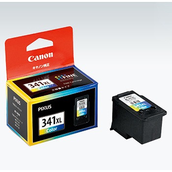 �L���m�� FINE�J�[�g���b�W 3�F�J���[ ��e�� BC-341XL(10871)