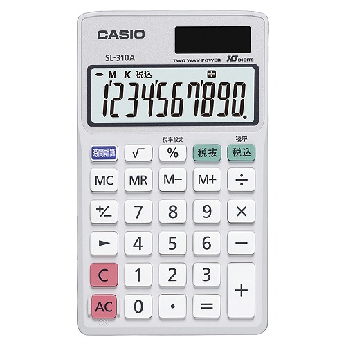 CASIO(カシオ) 電卓 SL-310A-N(24394)