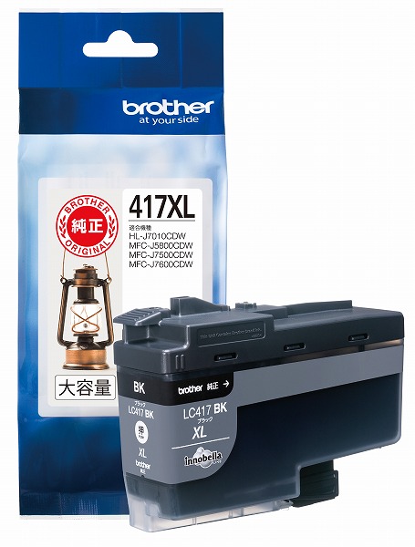 �u���U�[�H�� �C���N�J�[�g���b�W �u���b�N ��e�� LC417XLBK(45891)