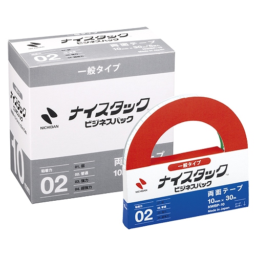 �j�`�o��(Nichiban) �i�C�X�^�b�N 10mm×30m �r�W�l�X�p�b�N �����F1��(5��) NWBP-10(71079)
