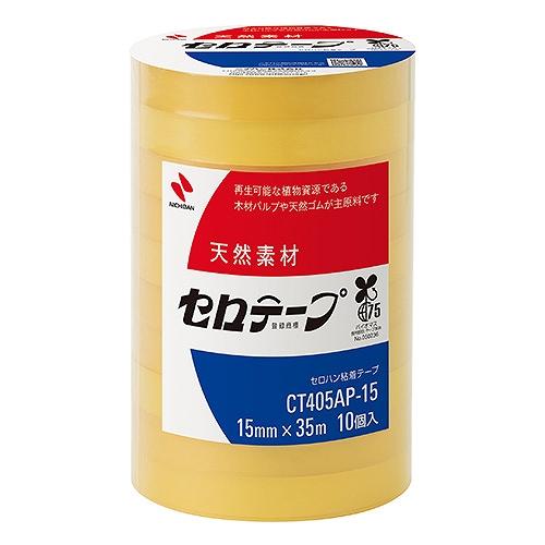 �j�`�o��(Nichiban) �Z���e�[�v 15mm×35m �努 �����F1�p�b�N(10����) CT405AP-15(52609)