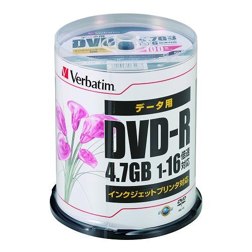 �o�[�x�C�^��(Verbatim) PC�f�[�^�p DVD-R 1-16�{�� DHR47JPP100(11897)