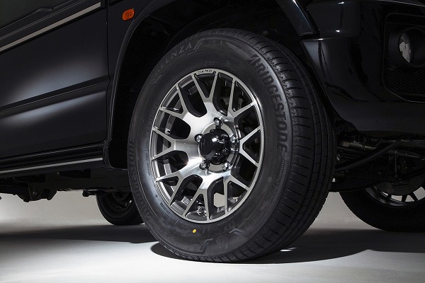 DAMDOlittle G. WHEEL タイヤ4本セット16x6J ダムド/DAMD little G. ホイール シルバー 16×6J-5 入数：1セット(4本