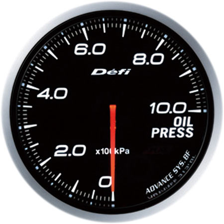 デフィ Defi-Link Meter ADVANCE BF 油圧計 φ60 照明色：ホワイト DF10201｜apagency