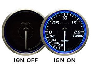 デフィ Racer Gauge N2 電圧計 ブルーモデル φ60 DF17101｜apagency｜02