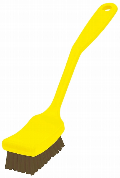 HPM ディッシュ磁性ブラシ イエロー ワイド 57023(0256110)