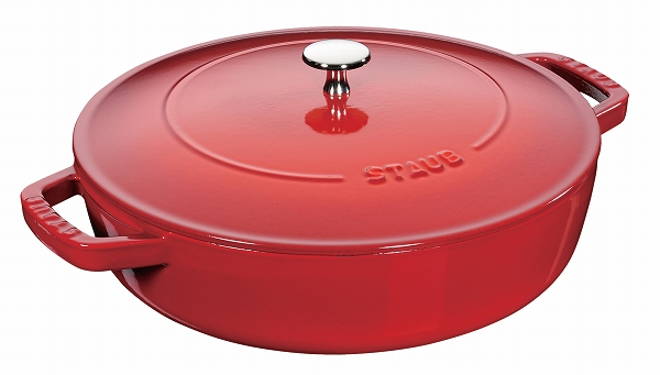 Yahoo! Yahoo!ショッピング(ヤフー ショッピング)ストウブ（Staub） ブレイザーソテーパン チェリー 28cm 40511-474（0561010）