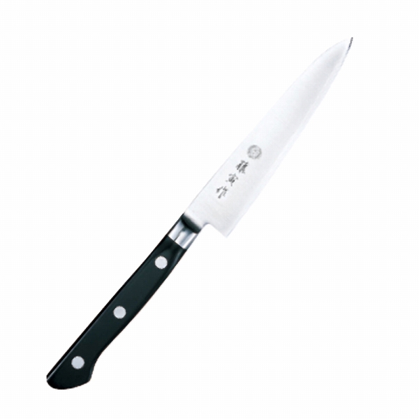 藤次郎 割込口金付 ペティーナイフ 藤寅作 12cm FU-801(072260-012)