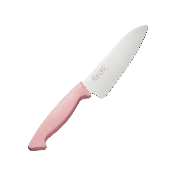 チャイルド包丁 ピンク 14cm 両刃 (017695-001)