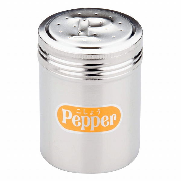 18-8 調味料缶 Pepper(小) 約150cc (017375-003)