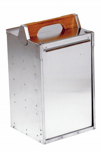 アルミ出前箱 横型5段 （丼10個対応） 47×25×高さ51.5cm／ 宅配