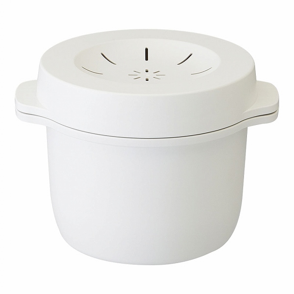 スケーター(Skater) スチームご飯メーカー ホワイト 700ml MWMR1(AGV0702)