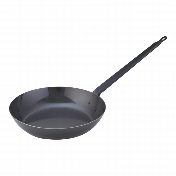 鉄黒皮 厚板フライパン 40cm AHL20040