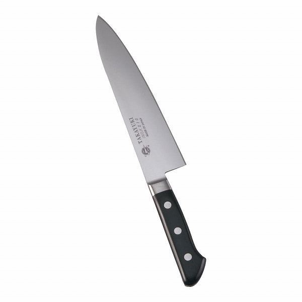 青木刃物製作所 洋出刃 イノックス 21cm 両刃 AIN04021