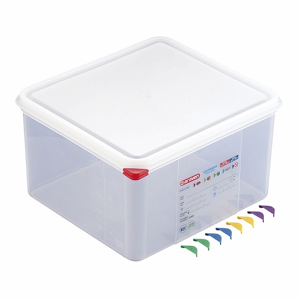 アラベン(Araven) 密封カバー付食品保存コンテナー 2/3×200mm 471(AKVR604)