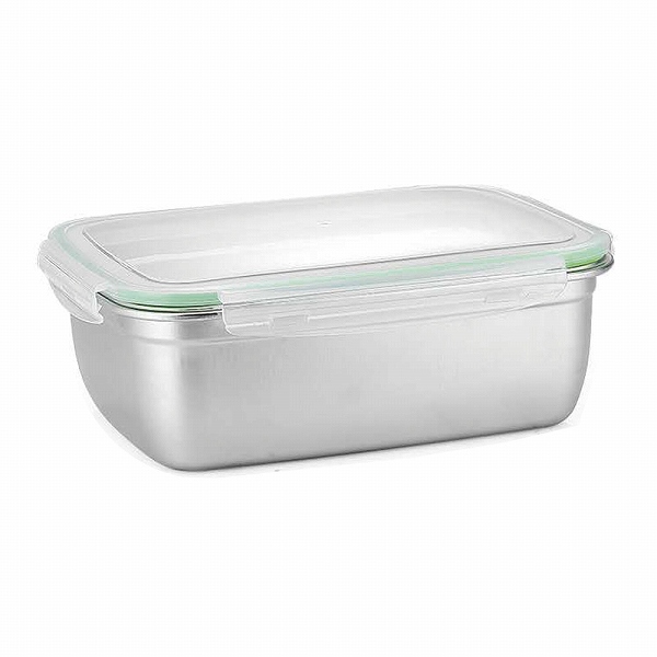 18-8 パッキン付キッチンコンテナ レクタングル 2800ml APK2703