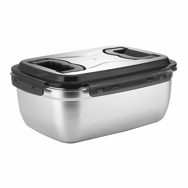 18-8 パッキン付キッチンコンテナ レクタングル 5.5L 取手付 APK2901