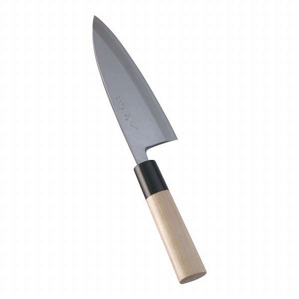出刃包丁 佐文 15珊 木製サヤ付 ASB13015 キッチン、日用品、文具-その他キッチン、日用品、文具