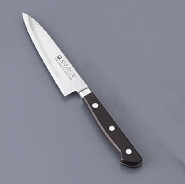 ペティーナイフ SABUN 12cm ステンレス鋼 両刃 左利き用 ASB8301
