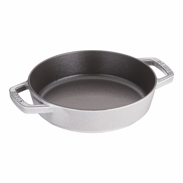 Yahoo! Yahoo!ショッピング(ヤフー ショッピング)ストウブ（Staub） 両手フライパン グレー 20cm 鋳鉄 40511-660（ASTN303）
