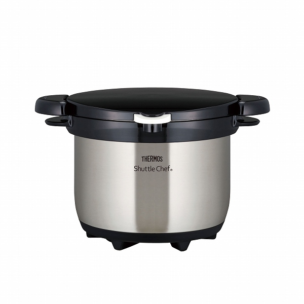 サーモス(THERMOS) 真空保温調理器 シャトルシェフ クリアステンレス 3L KBG-3000(ASYG101)
