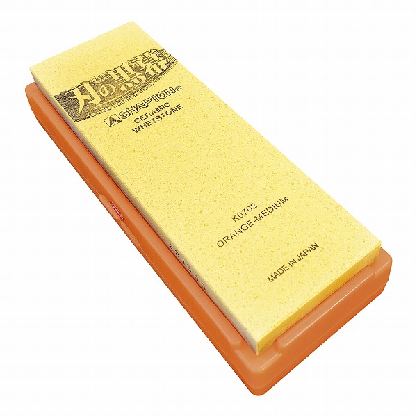 �V���v�g��(Shapton) �Z���~�b�N�u�� �n�̍��� �I�����W ��1000 ���u�� K0702(ATIA904)