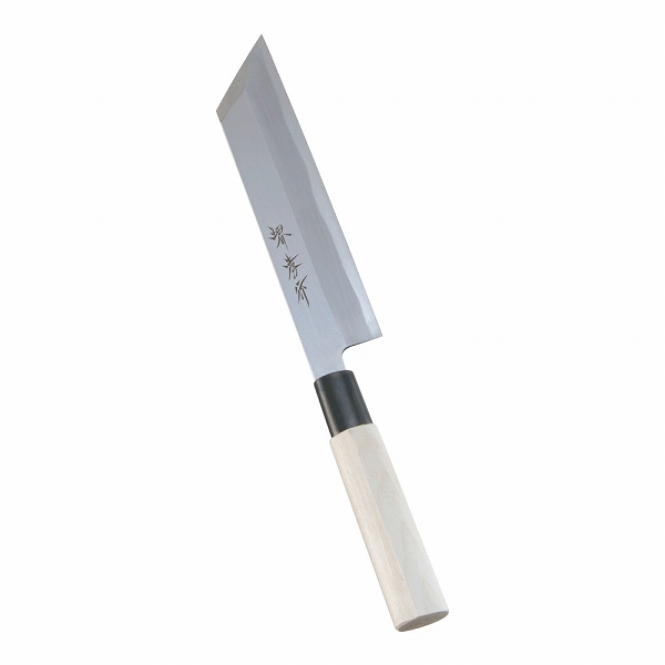 青木刃物製作所 むき物 霞研 18cm 片刃 ATK32