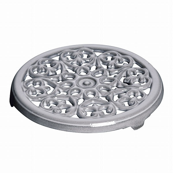 ストウブ(Staub) リリートリベット 薄墨色 23珊 鋳鉄 40509-608(ATL3104) キッチン、日用品、文具-その他キッチン、日用品、文具